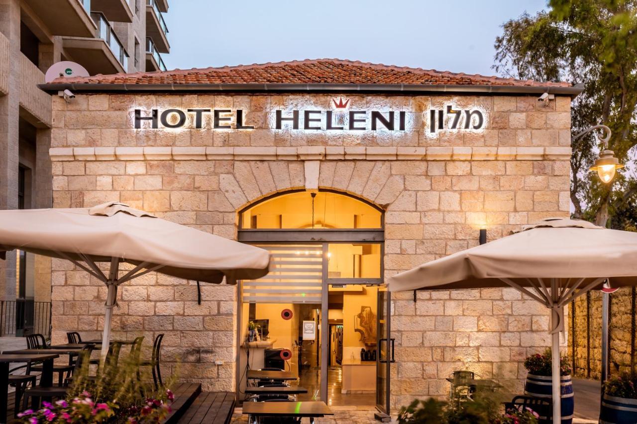 Heleni Hotel Jerusalem Exterior foto